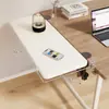 Tablero de Extensión de Escritorio Oficina Sin Perforación Panel de Mesa de Extensión Soporte de Brazo Plegable Bandeja de Teclado de Extensión