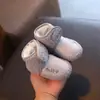 Zapatos de Algodón para Bebé con Forro de Felpa Engrosados Otoño e Invierno 3-6-15 Meses Zapatos Pre-caminantes para Niños y Niñas Bebé Aprendiendo a Caminar Botas de Nieve Cálidas