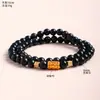 Pingente de Lótus com Mantra de Seis Palavras Banhado a Ouro Estilo Influenciador com Borla e Pulseira de Jade Hetian Natural, Presente para Namorada