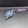 Impressão 3D Rei Dragão do Mar Oeste Ao Salta Modelo da Tia Articulado Móvel Dragão Nezha Rei Dragão do Mar Oeste Adornos de Mão Presente