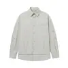 Beijie Moda Masculina 2026 Outono Novo Roupa de Trabalho ao Ar Livre Tamanho Grande Camisa Masculina Camisa de Manga Longa Tendência Jaqueta Solta