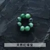 Anillo de Hilo de Cuarzo Rutilado Dorado Natural Tamaño Pequeño Cuentas Redondas Anillo de Hilo con Cuentas Joyería DIY Pulsera Creativa Accesorios Colgantes Venta al por Mayor