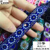 Pieza de falda Miao de encaje de 2 cm para minoría étnica A-Mao con accesorios de ropa, cinta decorativa DIY para ropa de muñeca de estilo étnico