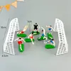Decoração de Bolo de Futebol Ornaments Menino Feliz Aniversário Decoração de Bolo Time de Futebol Ornaments de Bolo Tema Topper