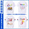 Camiseta de Reunión de Clase Personalización 20º 30º Aniversario Conmemorativa de Graduación Uniforme de Clase Camisa Cultural Uniforme de Grupo Camiseta de Manga Corta con Impresión de Logo