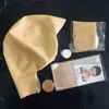 Gorra de calva de silicona, no necesita afeitarse, máscara de maquillaje para actuación de fiesta, accesorios de utilería para actuación de monje y monja de cosplay