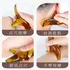 Masajeador en Forma de Triángulo, Cepillo Meridianal en Forma de Cuerno, Herramienta Gua Sha, Masajeador de Pies para Relajación, Masajeador de Puntos de Acupuntura para Codo Hecho a Mano