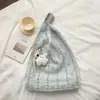 Bolso de Mano Tejido Estilo Bosque Nuevo Primavera 2026 para Mujer, Bolso de Mano y Hombro, Bolso Tejido, Bolso Sencillo para el Hombro para Viajar