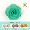 Fita de Linho Sintético com Fivela de Borboleta Acessórios de Camélia Decoração para Vestido de Festa à Noite Corsage de Rosa Novo Modelo Amazon