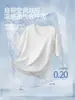 Camiseta de Linho e Liocel Fina de Verão com Estampa de Gotas para Mulheres, Top Soltinho Respirável de Algodão e Linho, Camiseta Casual Emagrecedora para Mulheres