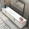 Moderno Simple Cuero TV Gabinete Mesa Mat Impermeable y Resistente al Aceite Hogar PVC Sin Lavar TV Gabinete Mesa de Café Mesa Tela