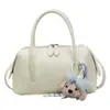 Bolso Boston de Moda Transfronterizo para Mujer, Diseño de Nicho, Bolso de Mano Sencillo, Gran Capacidad, Bolso Cruzado Retro para el Trabajo