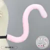 Faixa de Cabelo Lolita de Pelúcia Feita à Mão com Orelhas de Gato Acessórios de Cabelo Kc Headwear de Orelhas de Animal Grampo de Cabelo de Orelha de Raposa