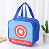 Lancheira isolada do aluno Bolsa Bolsa Grande filme de alumínio engrossado Bonito Desenho animado Lancheira infantil Bolsa Saco de grupo