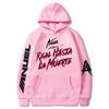 Sudaderas con Capucha Estampadas de Moda Anuel Aa Abrigo Real Hasta