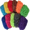 Luvas de Veludo Chenille Dupla Face para Limpeza de Carro, Luvas de Espuma para Lavagem de Carro, Luvas de Patinha de Urso com Forte Absorção de Água - 100g Grande