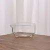 Taça Gongdao de Vidro Martelado Grande Tigela para Ferver Água do Chá Tigela para Infusão de Chá Verde Tigela para Conjunto de Chá Kung Fu Tigela para Infusão e Servir Chá Tigela para Matcha