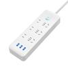 Enchufe Inteligente para el Hogar con Múltiples Orificios, Puerto USB Encriptado, Tablero Plug-In, Oficina de Alta Potencia, Cobre Puro, Subcontrol, Múltiples Interruptores, Tablero de Cableado