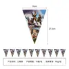 Tema de Juego de Tiroteo Transfronterizo Fiesta de Cumpleaños Fortnite Juguetes Suministros Mantel Vaso de Papel Plato de Cena Set de Banderines