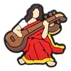 Zuecos estilo bangladesí con dijes de goma suave de dibujos animados para zapatos, coloridos y versátiles, lindos y únicos, accesorios de calzado exóticos