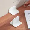 Estabilizador de móveis autoadesivo, trava de segurança para crianças sem furar, dispositivo anti-tombamento de armário, clipe de fixação para sapateira, guarda-roupa, estante