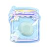 Mini bolsa universal con autosellado, transparente, con diseño de dibujos animados, ideal para guardar bocadillos, galletas y juguetes, ideal como regalo transfronterizo.