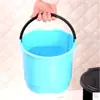 Lixeira criativa de moda para casa com pedal para pé, cozinha, banheiro, lixeira com tampa, tamanho 8,5/5,5L