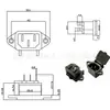 Etl Certificación Us Ac-04 Producto de Tres Conductores Lh-14 Db-14 10A Enchufe Conector de Alimentación Impermeable