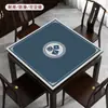 Fornecido diretamente pelo fabricante, toalha de mesa resistente ao desgaste, resistente à sujeira, fácil de manter, silenciosa e antiderrapante para mahjong e jogos de cartas