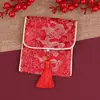 Nuevo Estilo 2025 Sobre Rojo con el Carácter "Fu" para Dinero de la Suerte de Año Nuevo, Cumpleaños de Bebé, Primer Cumpleaños, Luna Llena, Sobre Rojo Universal Grande de Diez Mil Yuanes