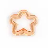 Pendientes Colgantes Llavero Colgante de Flor de Ciruelo Hueca de Estrella Acrílica Japonesa y Coreana Estrella de Cinco Puntas Accesorios para Joyería DIY 1 Paquete