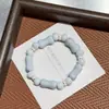 Pulsera de Cerámica Jingdezhen Nueva Pulsera de Cerámica China Joyería Estudiante Estilo Tíbet Cuerda Trenzada a Mano Puesto Regalo para Estudiante