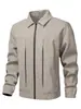 Cardigan Esportivo Casual Europeu Transfronteiriço para Jovens com Gola Lapela Jaqueta Casaco Composto Fashion de Manga Longa Comércio Exterior Amazon