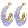 Pendientes de perlas Mu Shang para mujer, estilo europeo y americano de Hong Kong, nuevo diseño de moda, ropa de lujo ligera, joyería de moda para niñas, venta al por mayor