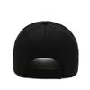 Gorra de béisbol de cinco piezas informal para hombre, estilo coreano, de primavera y verano, con publicidad popular, con placa de luz negra, para mujer