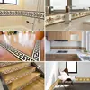 Pegatinas de Línea de Guía de Onda para Azulejos de Piso, Decoración de Rodapié Resistente al Desgaste para Sala de Estar, Pegatinas de Piso, Pegatinas de Pared Autoadhesivas para Piso de Azulejo, Pegatinas de Línea de Cintura