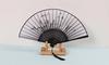 Abanico Sonrisa Estilo Antiguo Abanico Área Escénica Abanico Estilo Antiguo para Mujer Puede Emitir Facturas Abanico Plegable Accesorios Hanfu Abanico Plegable Estilo Chino