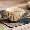Taza de Feria Lanting Xu para Contemplar la Luna Hecha en Fábrica, Taza de Feria de Alto Valor Estético, Jarra de Té de Cerámica Estilo Chino, Recipiente para Compartir el Té, Accesorios para Juego de Té Kung Fu