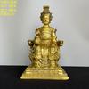 Adornos de Estatua de Mazu de Latón, Estatuas de Bronce, Estatuas de Lishan Laomu, Estatuas de Personajes, Adornos para el Hogar, Venta al por Mayor de Artesanías