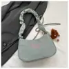Bolso de mano moderno y sencillo para mujer, nuevo modelo primavera-verano 2026, bolso de hombro fresco y artístico, bolso de axila plisado para el día a día