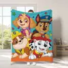 Serie Animada Manta de Franela Amazon Manta de Siesta para Niños Estampado de Paw Patrol Transfronteriza Más Vendida Manta para Todas las Estaciones