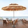 Sombrilla de Paja de Imitación, Parasol de Exterior, Parasol de Exterior, Sombrilla de Columna Central para Exterior, Sombrilla para Patio de Resort, Sombrilla para Balcón, Columna Única