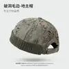 Chapéu Hipster Vintage de Fronteira para Homens, Outono e Inverno à Prova de Frio Quente Casual Versátil Personalidade Moda Chapéu Hip-Hop para Mulheres