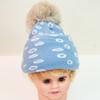 Conjunto de Chapéu e Cachecol Infantil Estilo Novo 2025, Uso Duplo para Idades 2-4, Chapéu de Lã Grosso Quente de Inverno para Bebê