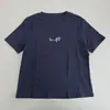 Camiseta de Manga Curta com Estampa de Dachshund em Line Art para Mulheres, Casual para o Dia a Dia, Simples, de Verão, Gola Redonda, Top Básico Versátil