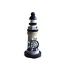 Promoción de Fábrica Mini Faro de Madera de 13 cm Viento Mediterráneo Artesanías de Joyería Adornos de Faro Marino Souvenirs