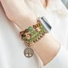 Adecuado para appIeiwatch123456789 Pulsera de Resina Cadena de Cuentas Correa de Apple Moda Universal