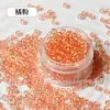 Super-Excelente 4 mm Alta Retención de Color Transparente Vidrio Cuentas de Arroz Hecho a Mano DIY Pulsera de Cuentas Hecha a Mano Collar Pendientes Accesorios de Joyería