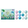 Oceaura Juego de Bolas de Baño Coloridas para Océano Multicolor Mezcladas y Combinadas Suave, Amigable con la Piel Espumoso Productos de Baño para el Hogar