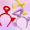 Diadema de Felpa de Colores Teletubbies para Mujer, Linda Diadema Infantil Popular en Internet 2025, Nuevo Tocado, Accesorios para el Cabello de Dibujos Animados